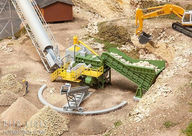 Faller 130173 Steenbreker met lopende band 1:87