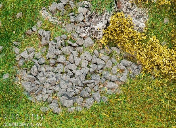 Faller 170303 Strooimateriaal Breukstenen, graniet, 650 g 1:87