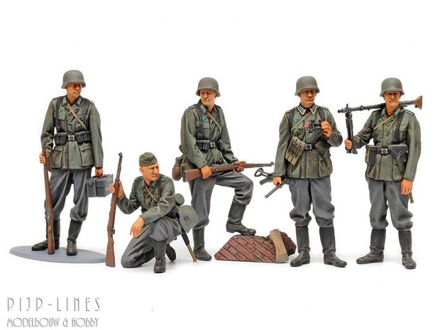 Tamiya 35371 WW2 Duitse Infanterie set