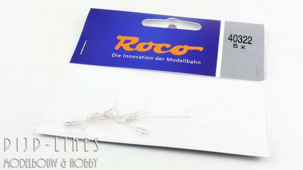 Roco 40322 5 mini draadlampjes 12V