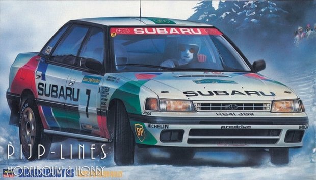 Hasegawa 20290 Subaru Legacy RS 1992 Swedish Rally