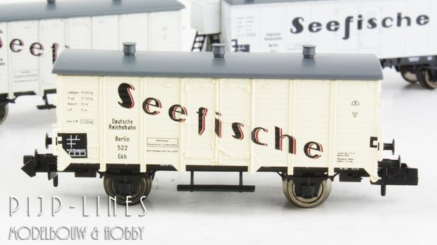 Fleischmann 881810 DRG Seefische koelwagen set 3-delig