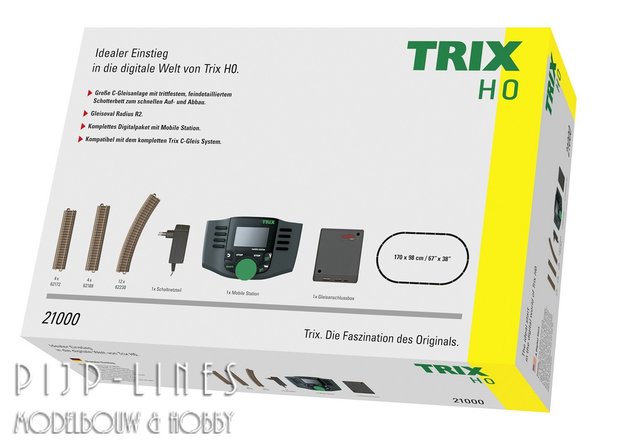 TRIX 21000 TRIX C-Rails met Mobile Station digitale set