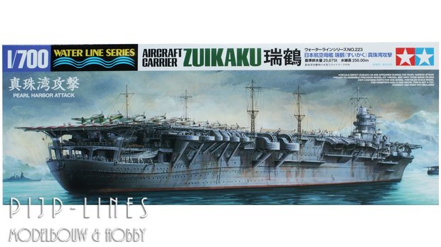 Tamiya 31223 Japanese Navy Aircraft Carrier Zuikaku Pearl Harbor Attack