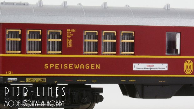 Fleischmann 863303 DB F-trein DSG Speisewagen rijtuig