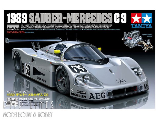Tamiya 24359 1989 Sauber-Mercedes C9