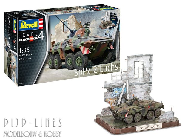 Revell 03321 SpPz2 Lynx 3D-puzzeldiorama