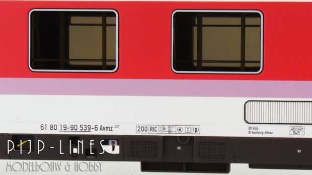 Piko 58538 DB sneltrein rijtuig 1e klas Eurofima