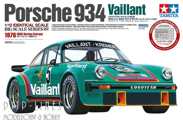 Tamiya 12056 Porsche 934 Vaillant