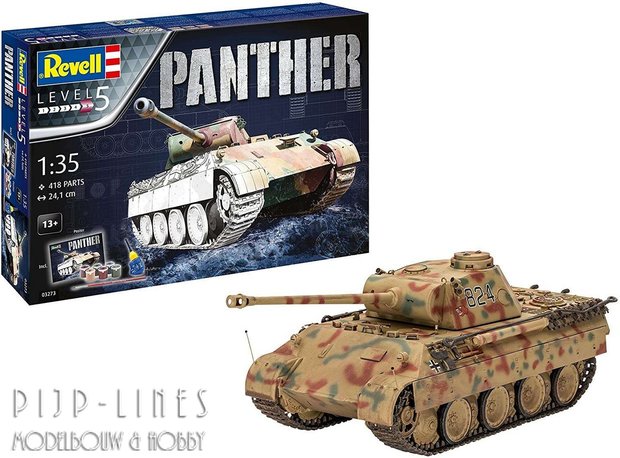 Revell 03273 Geschenkset Panther Ausf. D