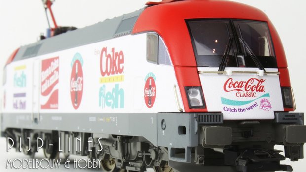 Marklin 39829 DB Elektrische locomotief BR 182 Taurus Coca-Cola