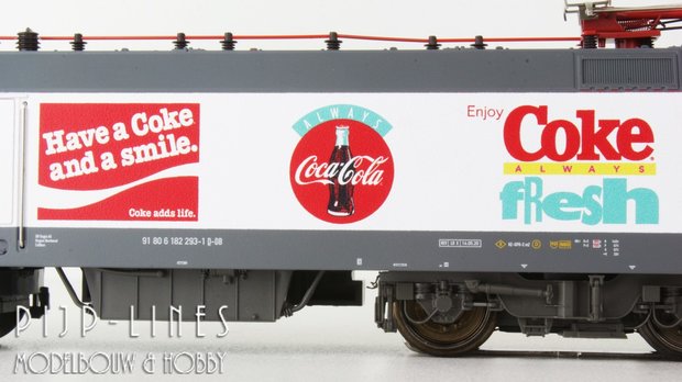 Marklin 39829 DB Elektrische locomotief BR 182 Taurus Coca-Cola