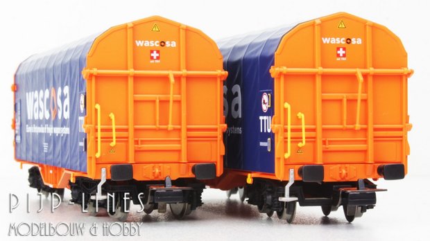 Piko 58396 NL Wascosa Huifwagen set Type Shimmns