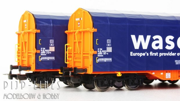 Piko 58396 NL Wascosa Huifwagen set Type Shimmns