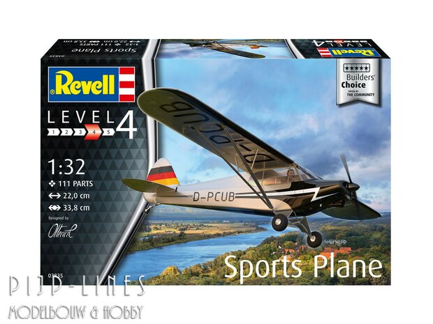 Revell 03835 Sportvliegtuig Bouwers Keuze