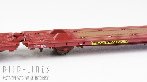 Dekas 873104 D-TWA platte wagens 425-9 Type Laads