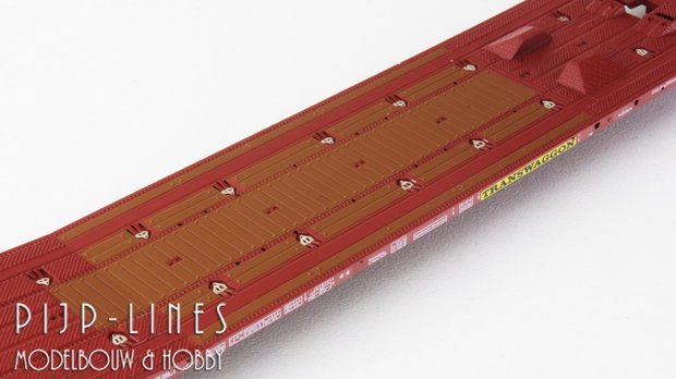 Dekas 873103 D-TWA platte wagens 347-5 Type Laads