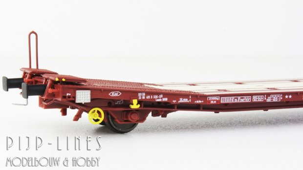 Dekas 873101 D-TWA platte wagens 328-5 Type Laads