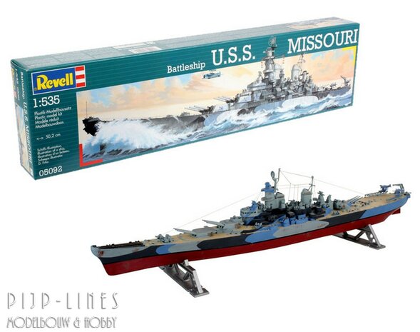 Revell 05092 Battleship U.S.S. Missouri 1:535