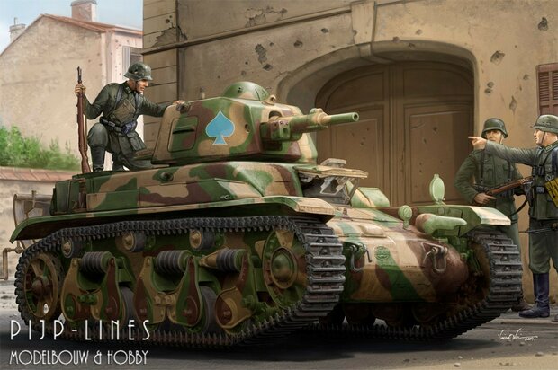 HobbyBoss 83893 Franse R39 Light Infantry Tank