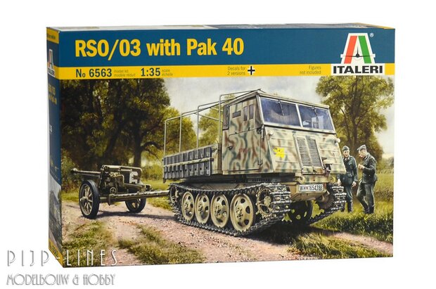 Italeri 6563 RSO/03 met Pak 40