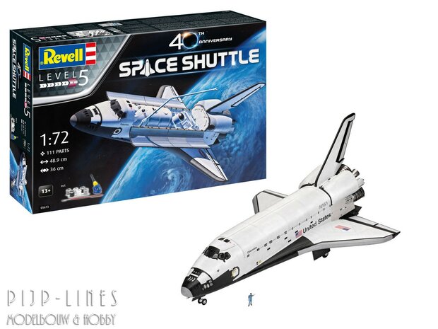 Revell 05673 Space Shuttle, 40th. Anniversary