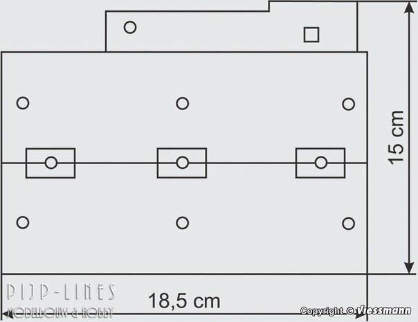 Volmer 47609 Driesporige lokloods