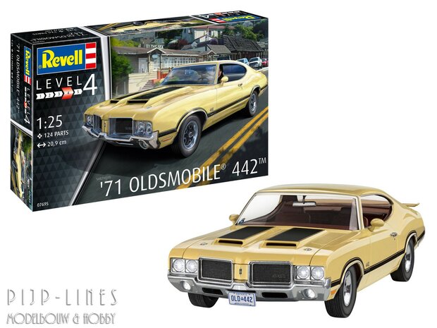 Revell 07695 71 Oldsmobile 442 coupe