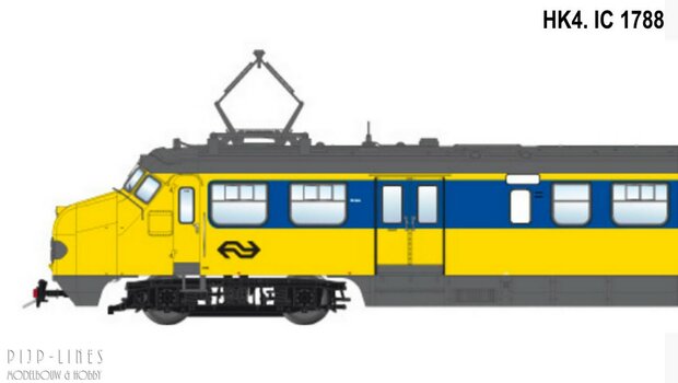 Artitec 21.406.02 NS Hondekop 4 Nr. 1788 Intercity HK4