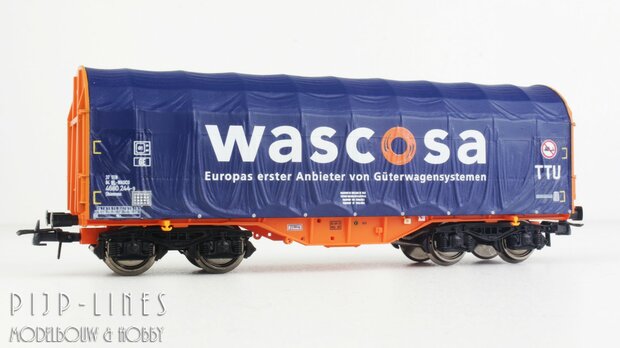 Roco 76009 NL Wascosa Huifwagen set voor staalstransport Type Shimmns
