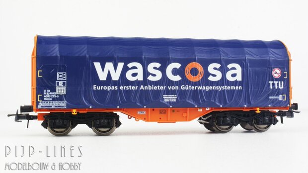 Roco 76009 NL Wascosa Huifwagen set voor staalstransport Type Shimmns