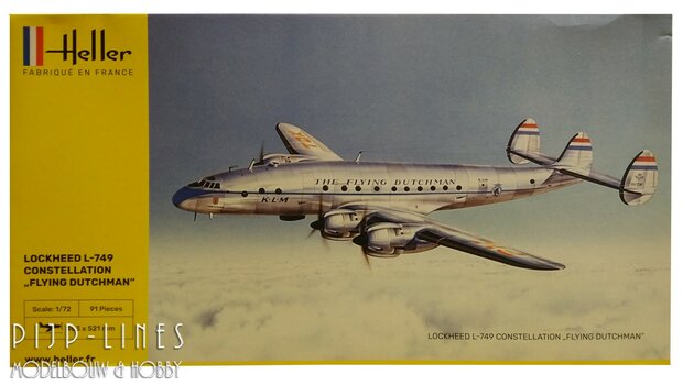 Heller 80393 Lockheed L-749 Constellation KLM The Flying Dutchman