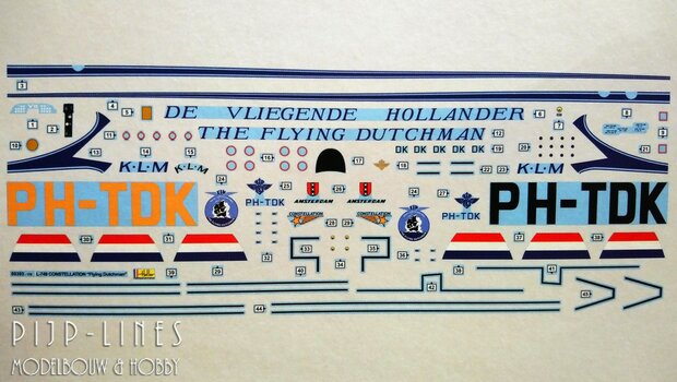 Heller 80393 Lockheed L-749 Constellation KLM The Flying Dutchman