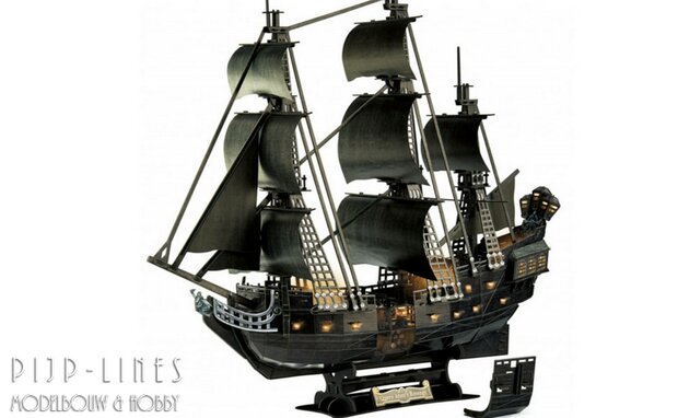 Revell 00155 3D Puzzel Black Pearl LED-editie
