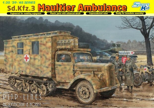 Dragon 6766 Sd.Kfz.3 Maultier Ambulance