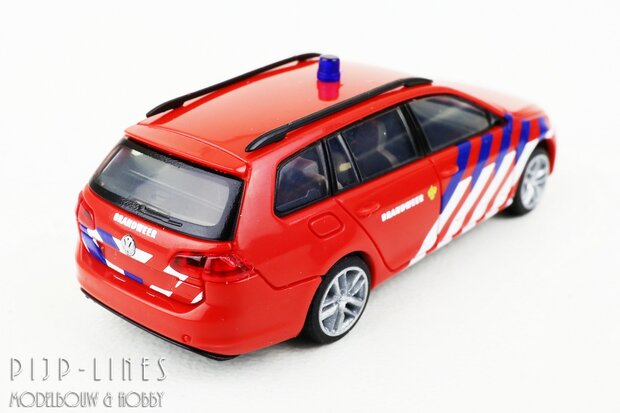 Rietze 53321 VW Golf 7 Variant Brandweer NL