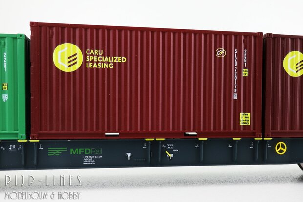Igra-Model 96010061 MFD-Rail Containerdraagwagen Type Sggnss-XL