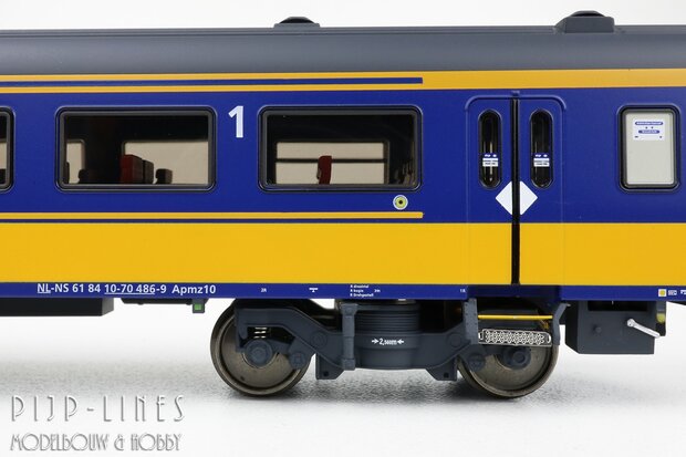 Exact-train EX11027 NS ICRm rijtuig "Amsterdam/Brussel" Type Apmz10