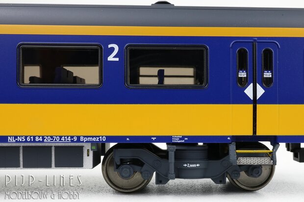 Exact-train EX11024 NS ICRm rijtuig "Amsterdam/Brussel" Type Bpmez10