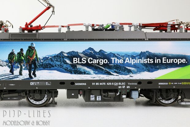 Roco 70682 BLS Elektrische Locomotief Re 475 Vectron Alpinists DCC Sound