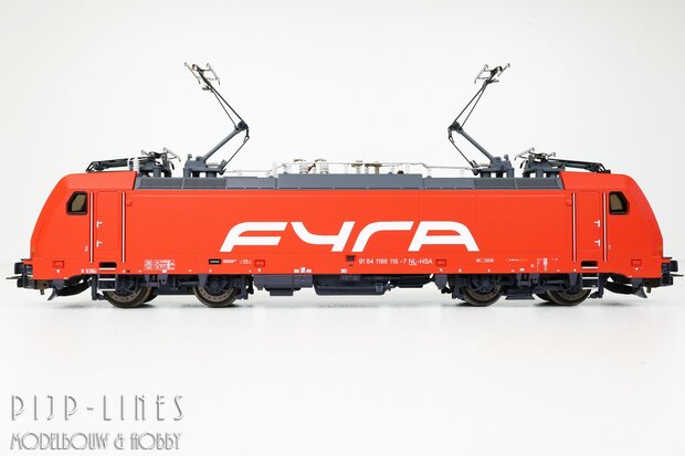 Piko 21626 NS HiSpeed Fyra Elektrische Locomotief E-186 TRAXX AC Sound