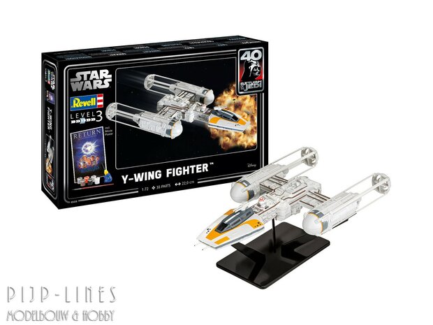 Revell 05658 STAR WARS Y-wing Fighter-cadeauset