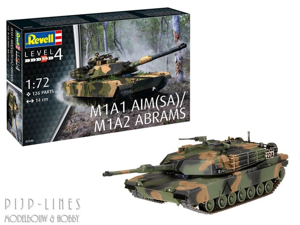 Revell 03346 M1A2 Abrams