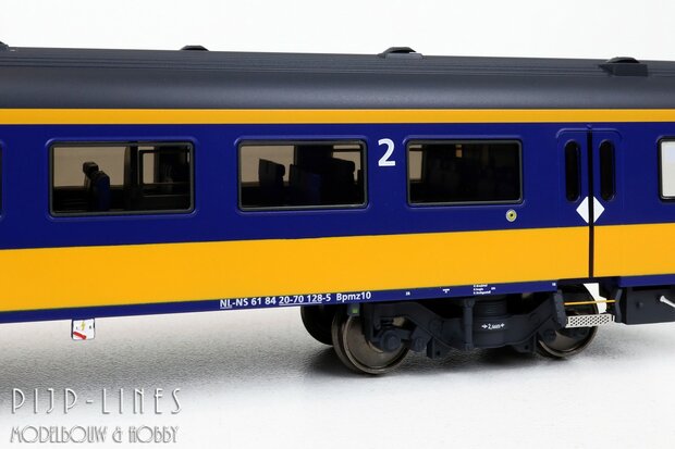 Exact-train EX11001 NS ICRm rijtuigen set Binnenland Type Bpmz10 Bpmdz9