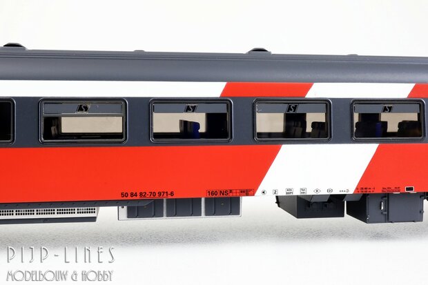 Exact-train EX11143 NS ICRm rijtuig Fyra Bagagewagen Bd