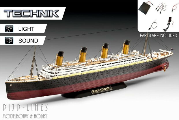 Revell 00458 RMS Titanic Licht geluid