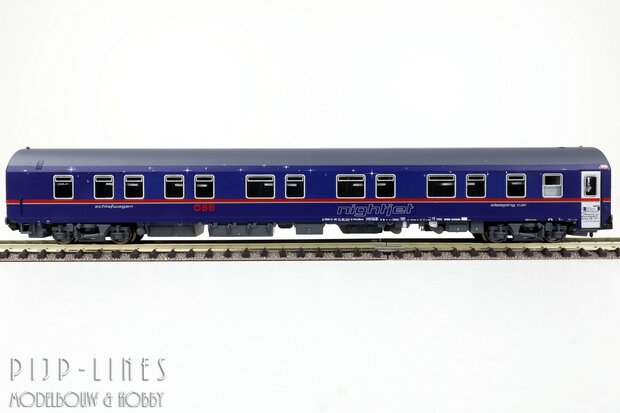 LSModels N97022 OBB Nightjet rijtuigen set 8-delig