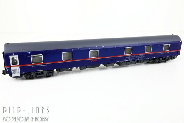 LSModels N97022 OBB Nightjet rijtuigen set 8-delig
