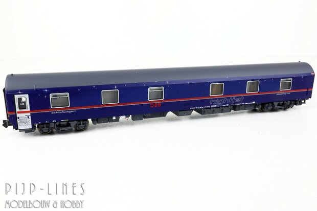 LSModels N97022 OBB Nightjet rijtuigen set 8-delig
