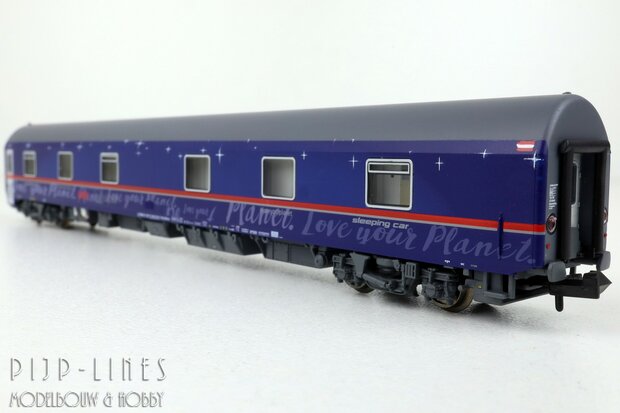 LSModels N97022 OBB Nightjet rijtuigen set 8-delig
